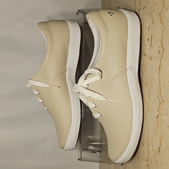 Grasshoppers Womens Tan Leather Lace-up Sneakers Size 9W - Picture 4 of 11